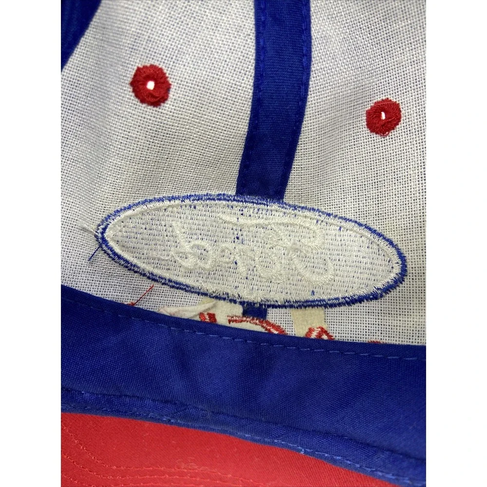 Ford Racing Hat Red and Blue Cotton Snapback Baseball Cap Spike Sports